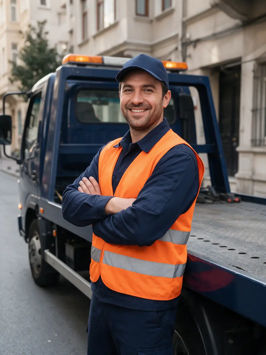 Yetiş Oto Çekici operatörü